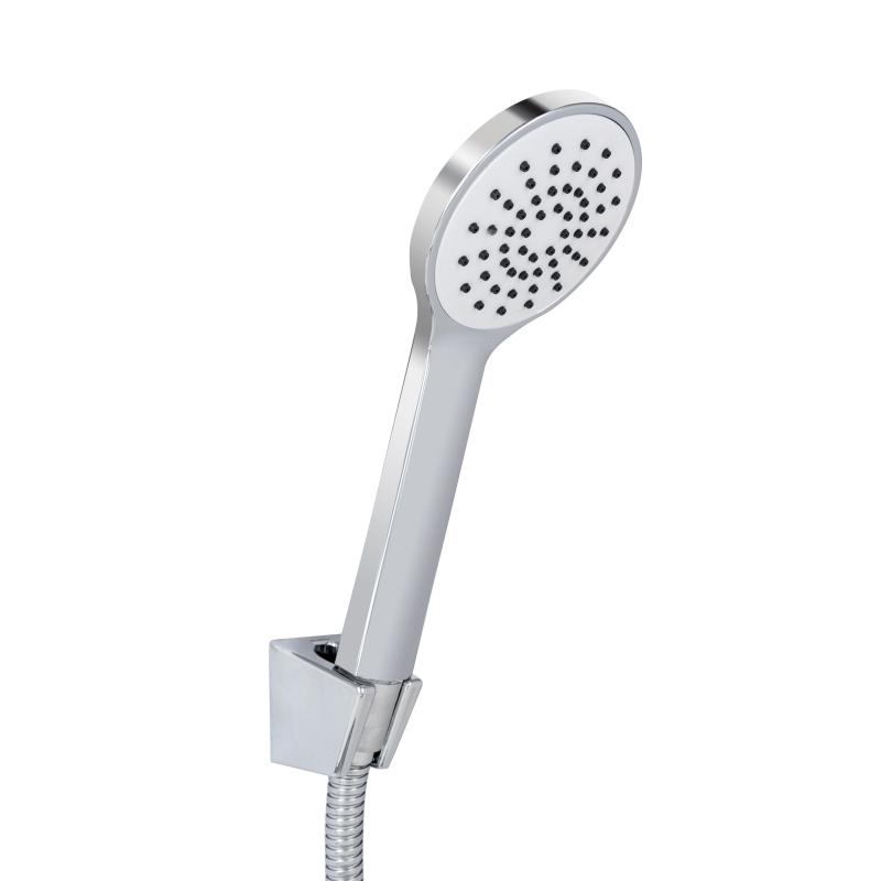 Змішувач для душу Lidz Latwa 010 (з душовим гарнітуром) (k40) LDLAT010WHI45426 White — фото 4