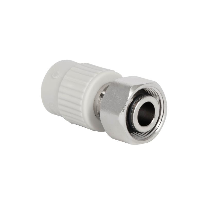 Муфта під Євроконус PPR із накидною гайкою Thermo Alliance 20х3/4" ВР з латунним штоком — фото 4