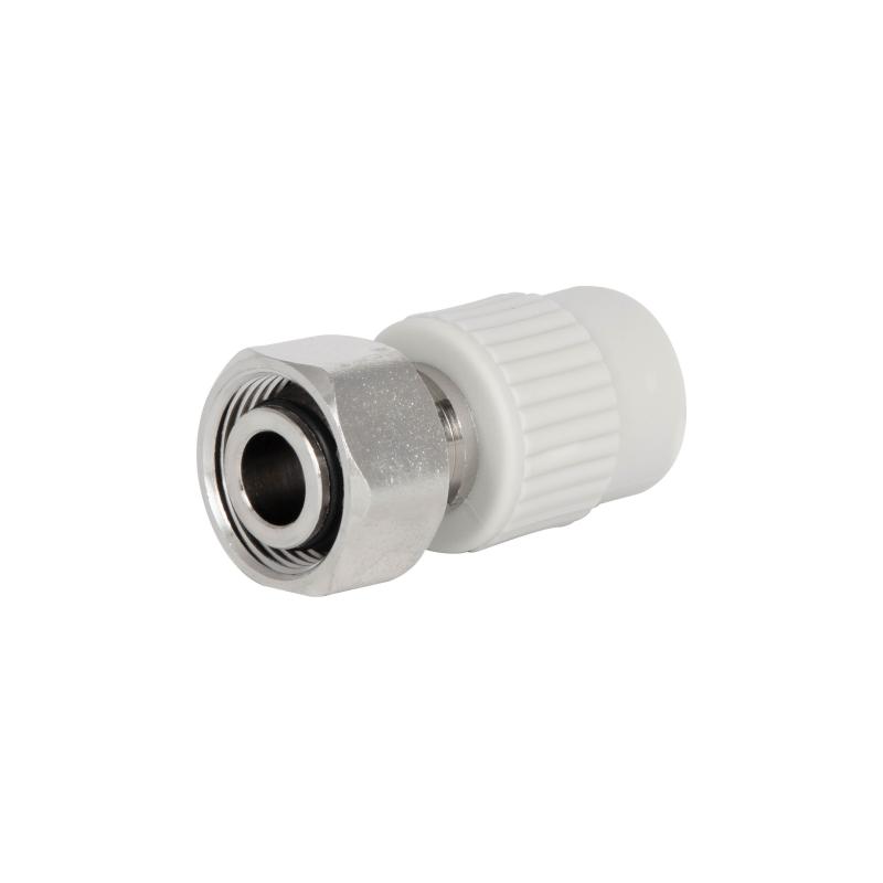 Муфта під Євроконус PPR із накидною гайкою Thermo Alliance 20х3/4" ВР з латунним штоком — фото 5