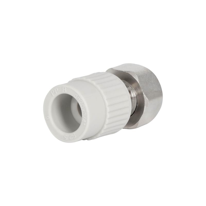 Муфта під Євроконус PPR із накидною гайкою Thermo Alliance 20х3/4" ВР з латунним штоком — фото 6