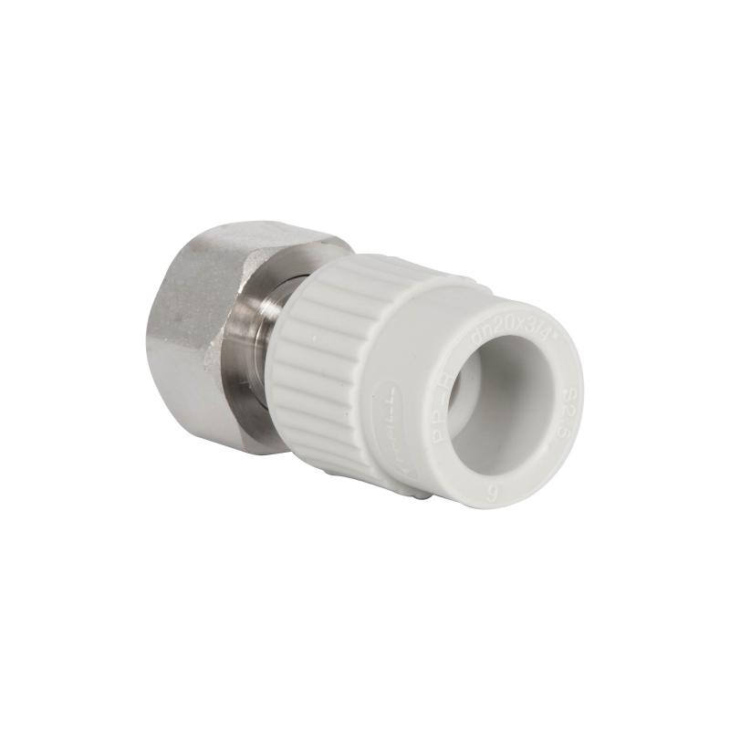 Муфта під Євроконус PPR із накидною гайкою Thermo Alliance 20х3/4" ВР з латунним штоком — фото 7