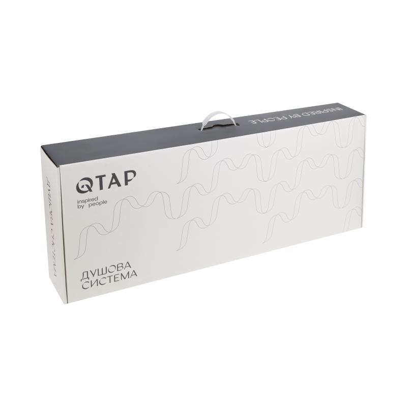 Душова система універсальна Qtap Stenava New на три споживача (з виливом) QTSTE111CRM45538 Chrome — фото 10