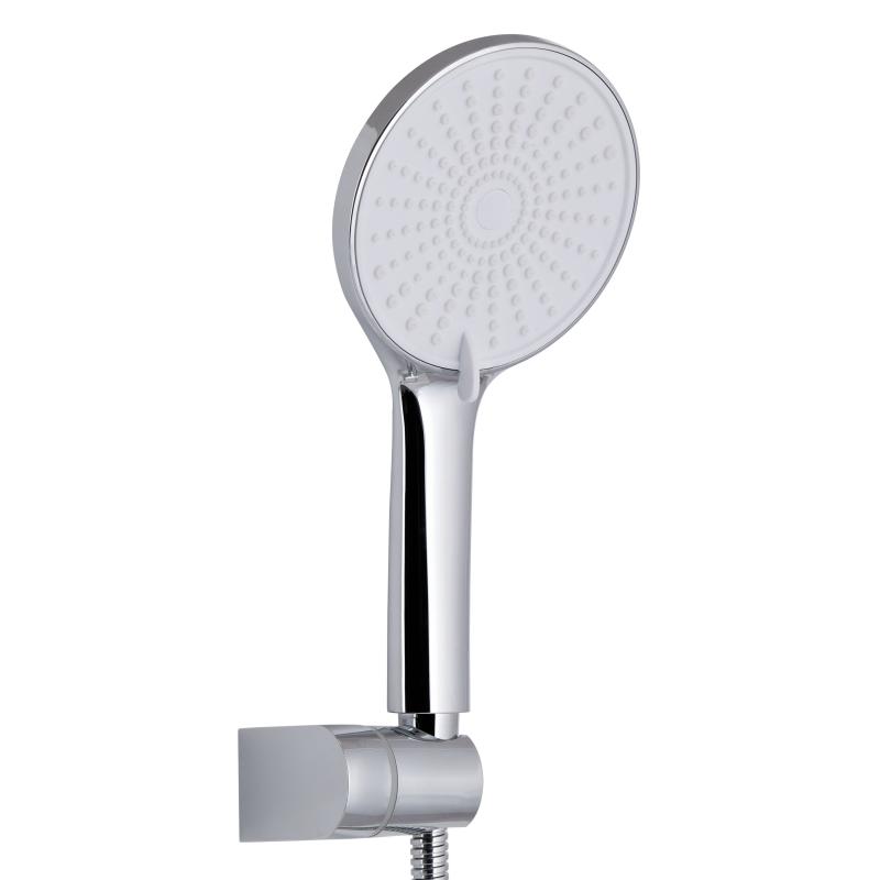 Змішувач для ванни Qtap Jay (з душовим гарнітуром) QTJAY259CRW45553 Chrome/White — фото 4