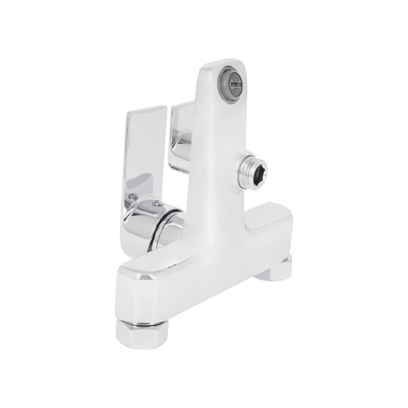 Змішувач для ванни Qtap Aries (з душовим гарнітуром) QTARI259CRM45559 Chrome — фото 4