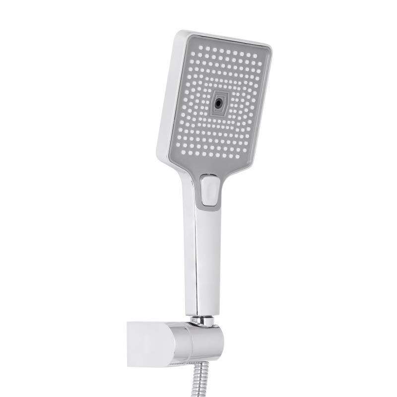 Змішувач для ванни Qtap Aries (з душовим гарнітуром) QTARI259CRM45559 Chrome — фото 5