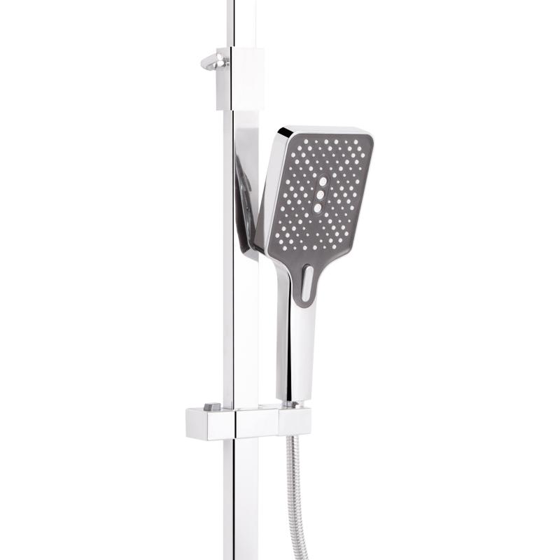 Душова система універсальна Qtap Swan Cascada на три споживачі (з виливом) QTSWA111CRM45566 Chrome — фото 6