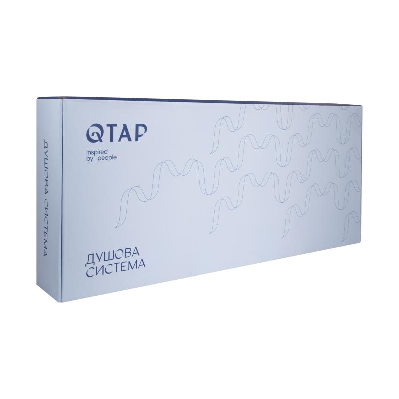 Душова система універсальна Qtap Swan Cascada на три споживачі (з виливом) QTSWA111CRM45566 Chrome — фото 10