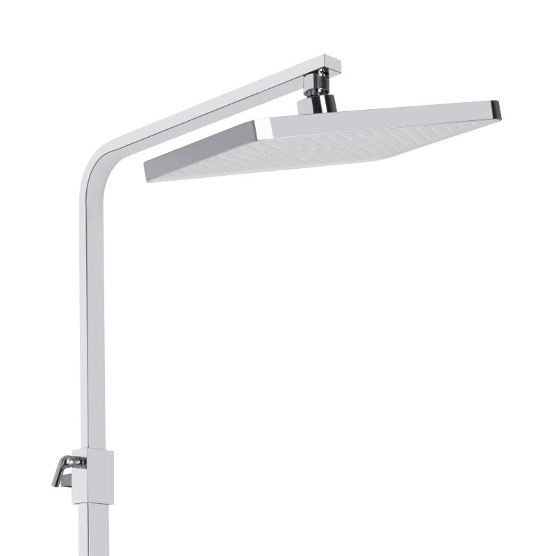 Душова система універсальна Qtap Swan Cascada на три споживачі (з виливом) QTSWA111CRW45570 Chrome/White — фото 6
