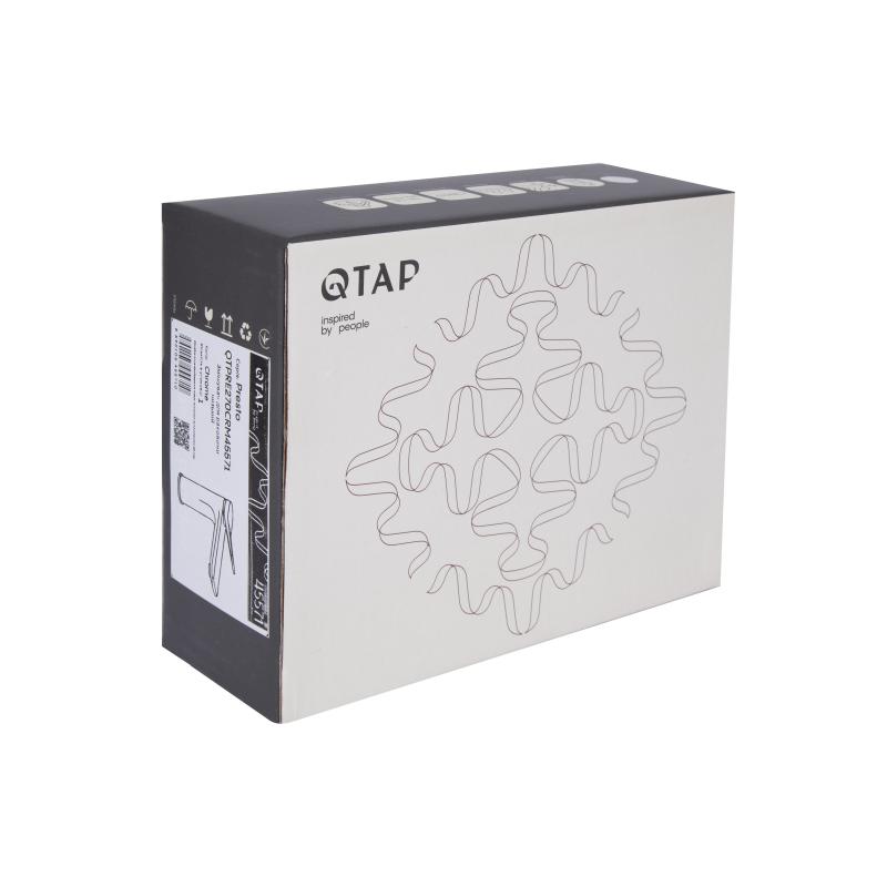 Змішувач для раковини Qtap Presto QTPRE270CRM45571 Chrome — фото 8
