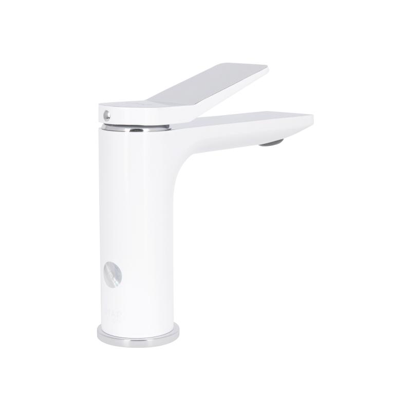 Змішувач для раковини Qtap Presto QTPRE270CRW45576 Chrome/White — фото 3