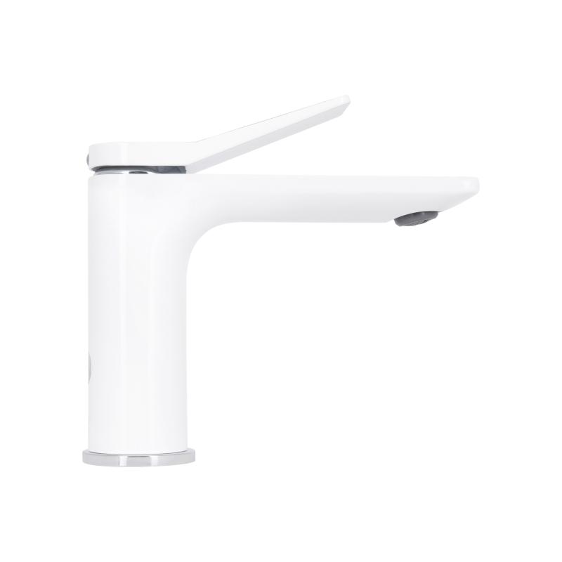 Змішувач для раковини Qtap Presto QTPRE270CRW45576 Chrome/White — фото 4
