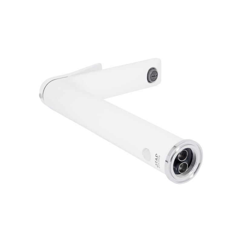 Змішувач для раковини Qtap Presto високий QTPRE269CRW45577 Chrome/White — фото 5
