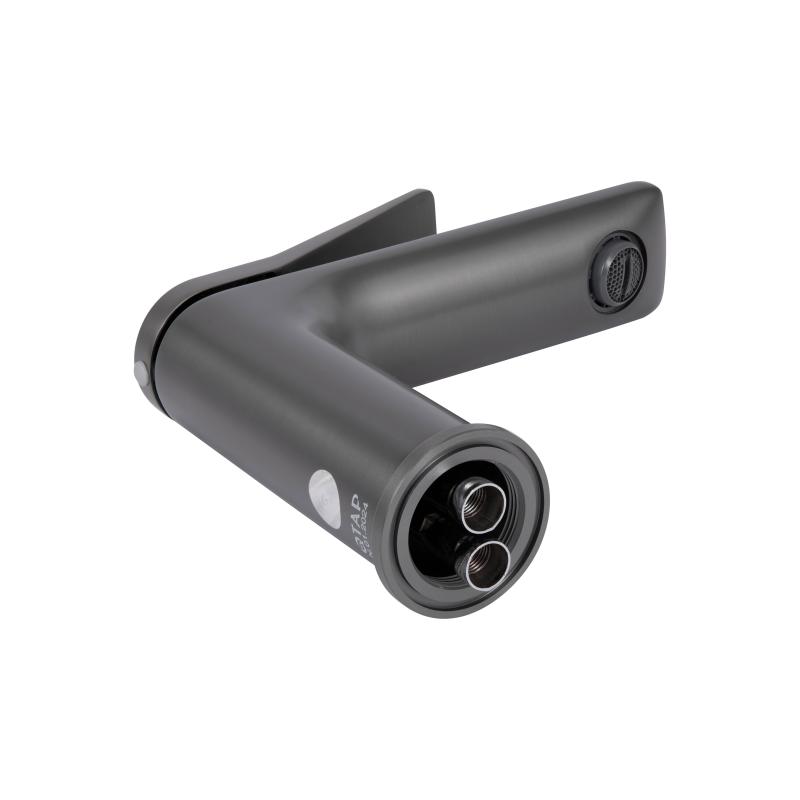 Змішувач для раковини Qtap Presto QTPRE270GRP45581 Gunmetal Black — фото 5