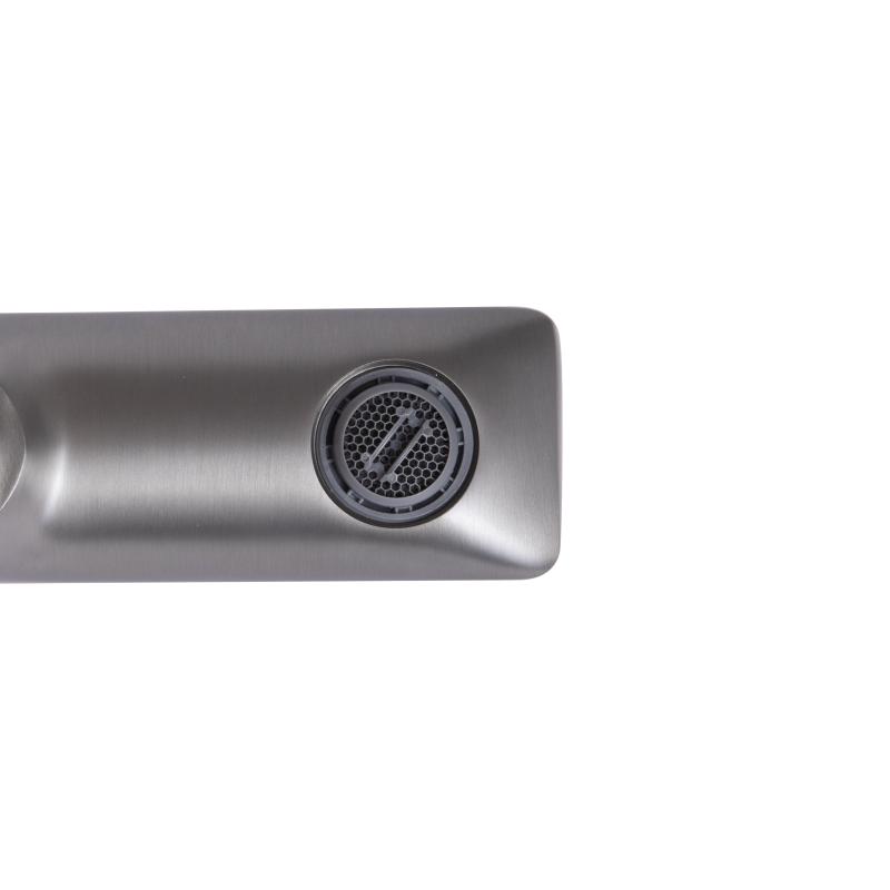 Змішувач для ванни Qtap Presto (з душовим гарнітуром) QTPRE259GRP45584 Gunmetal Black — фото 6