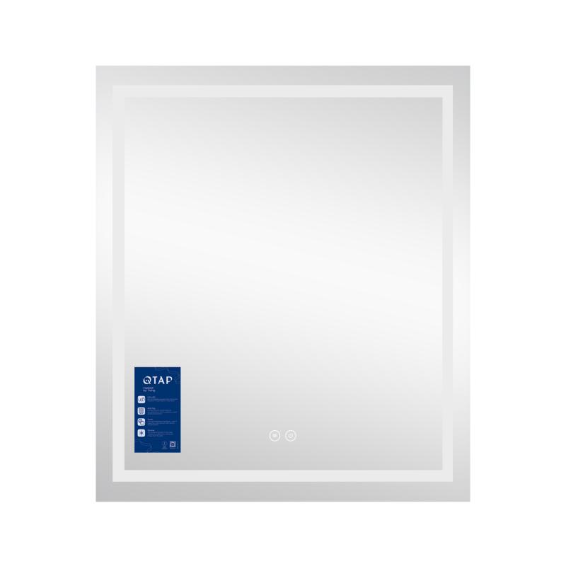 Дзеркало Qtap Mideya (MI1) 700х800 з LED-підсвічуванням Touch, з антизапотіванням, димером QT2078DCF7080W — фото 3