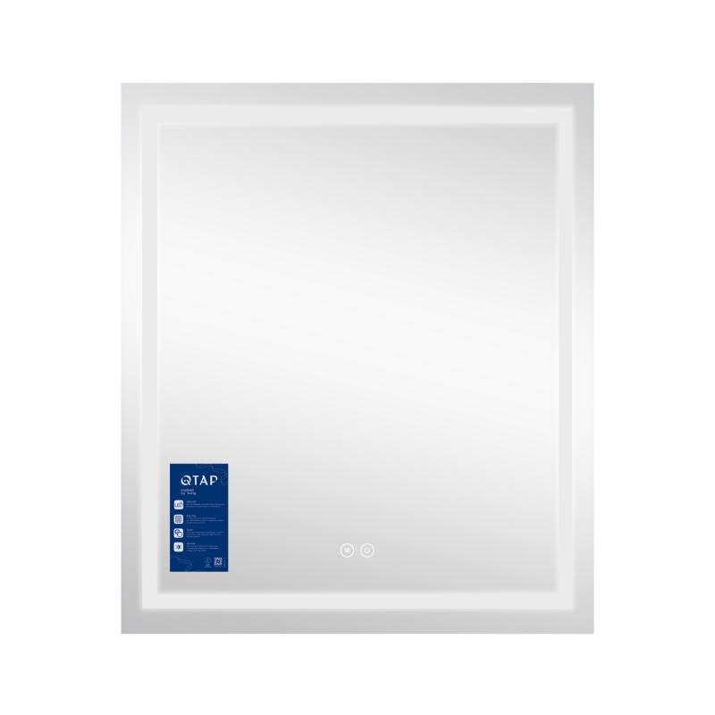 Дзеркало Qtap Mideya (MI1) 700х800 з LED-підсвічуванням Touch, з антизапотіванням, димером QT2078DCF7080W — фото 4
