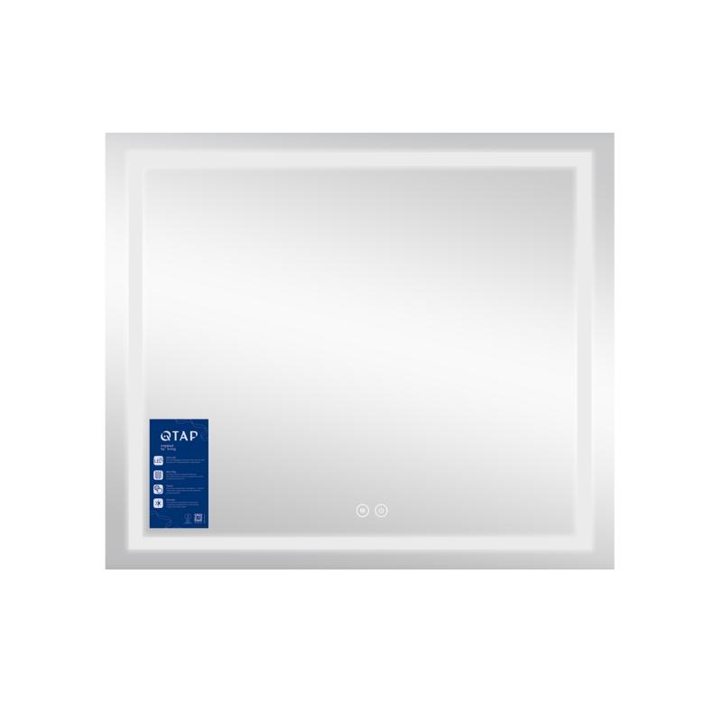 Дзеркало Qtap Mideya (MI1) 800х700 з LED-підсвічуванням Touch, з антизапотіванням, з димером QT2078NCF8070W — фото 4