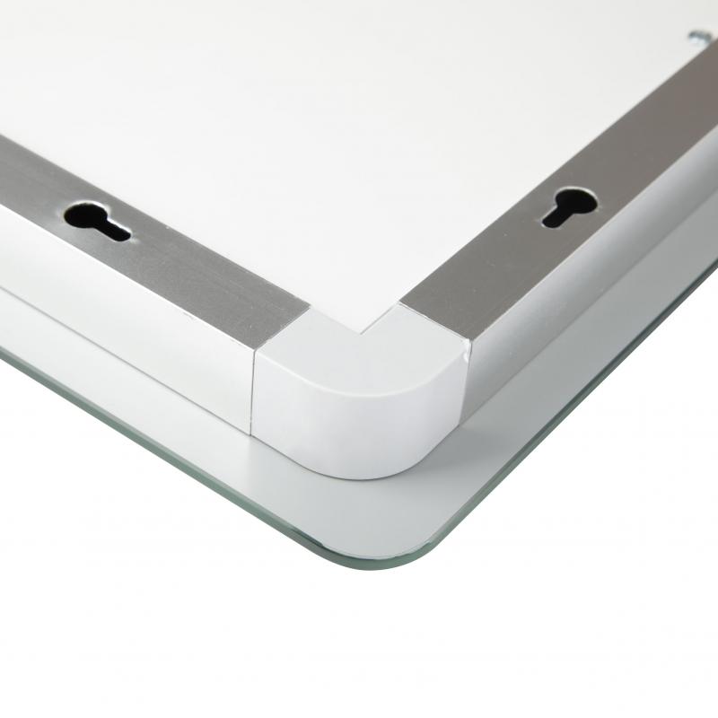 Дзеркало Qtap Mideya 1000х700 з LED-підсвічуванням Touch, з антизапотіванням, димером QT2078NCF10070W — фото 8