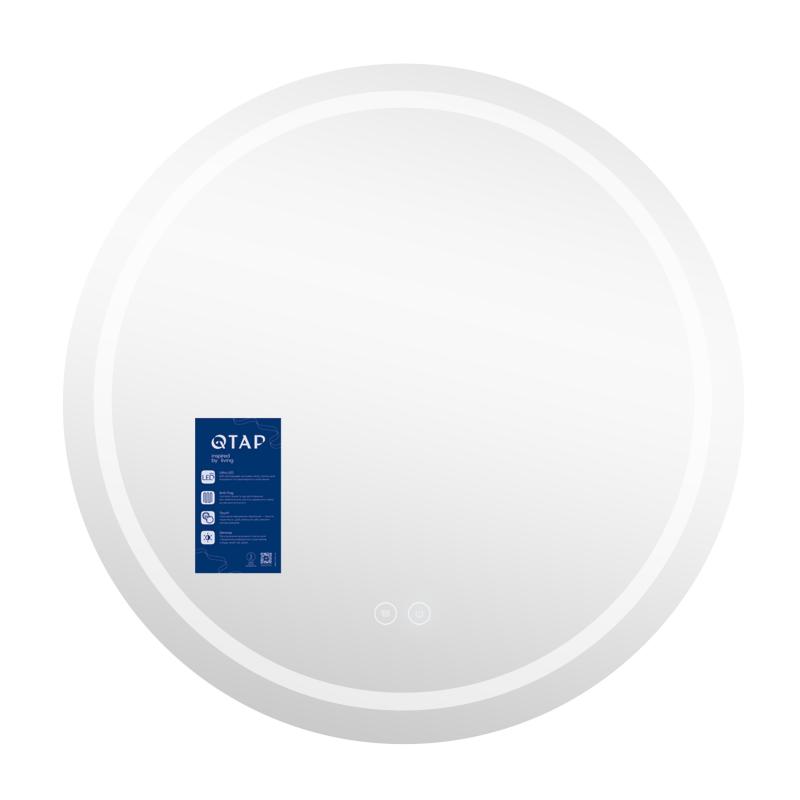 Дзеркало Qtap Mideya R800 з LED-підсвічуванням Touch, з антизапотіванням, димером QT2078NCR8080W — фото 3