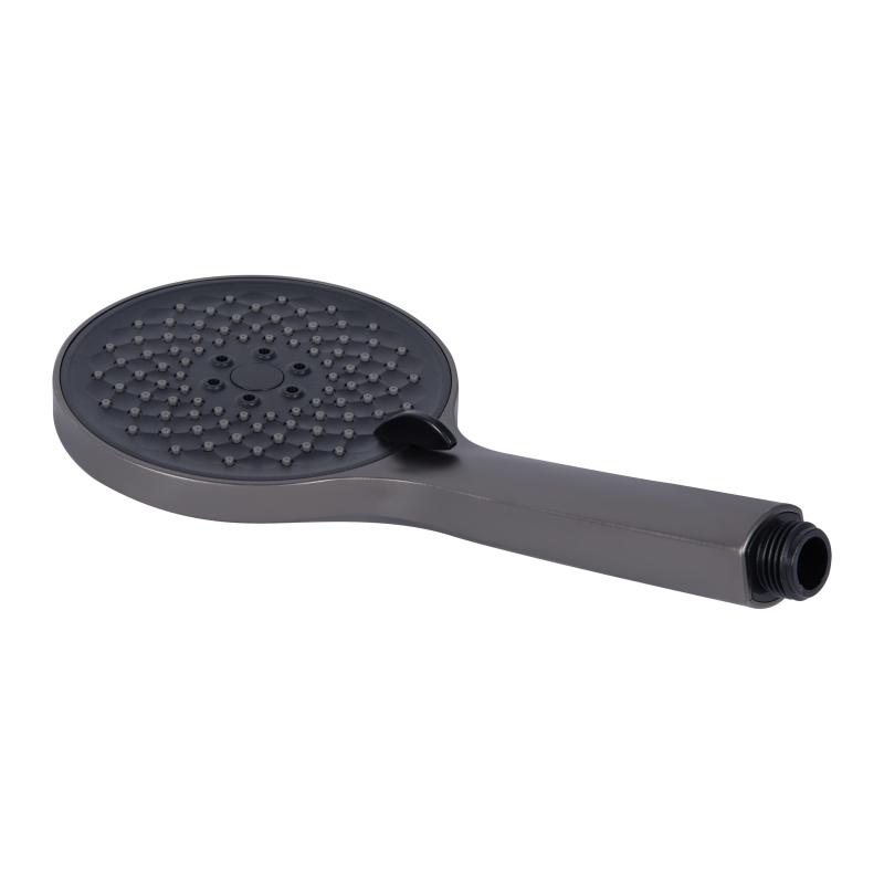 Змішувач для ванни Qtap Vlasta New (з душовим гарнітуром) QTVLA259GMB45643 Gunmetal Black PVD — фото 5