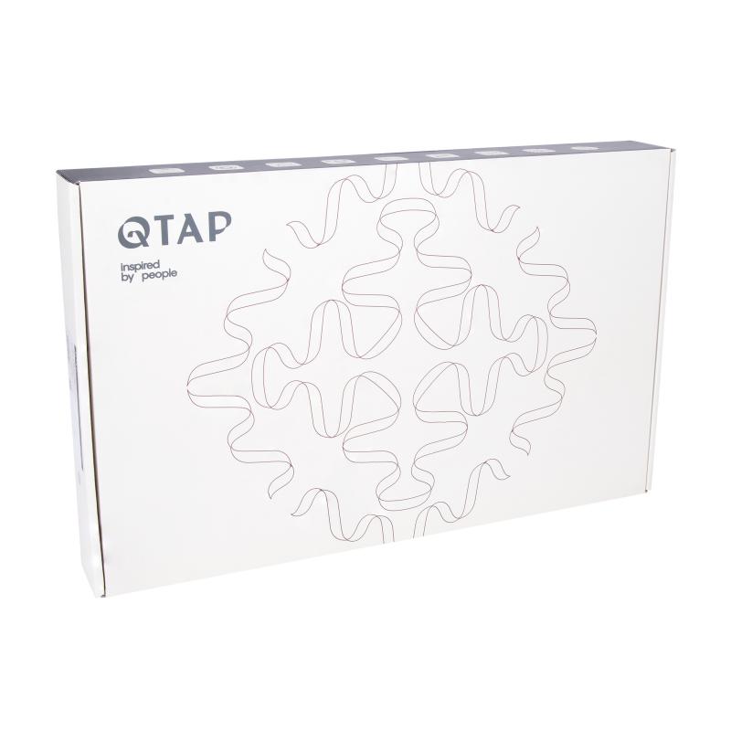Змішувач для кухні Qtap Vlasta New з гнучким виливом з підключенням для питної води QTVLA364GMB45649 Gunmetal Black PVD — фото 10