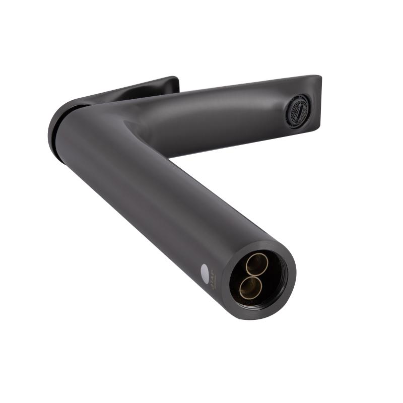Змішувач для раковини Qtap Vlasta New високий QTVLA269GMB45653 Gunmetal Black PVD — фото 3