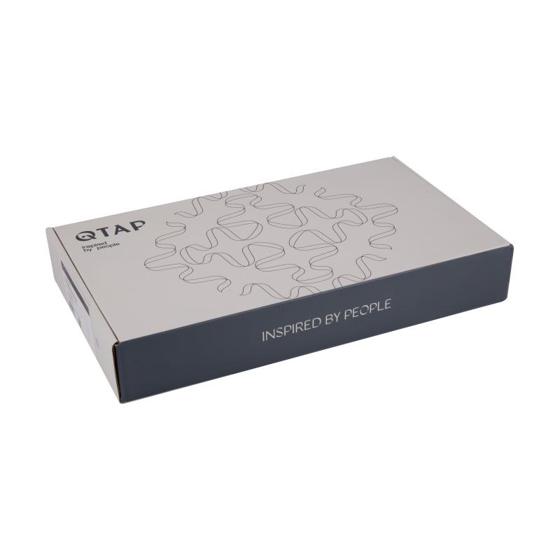 Змішувач для раковини Qtap Vlasta New високий QTVLA269GMB45653 Gunmetal Black PVD — фото 6