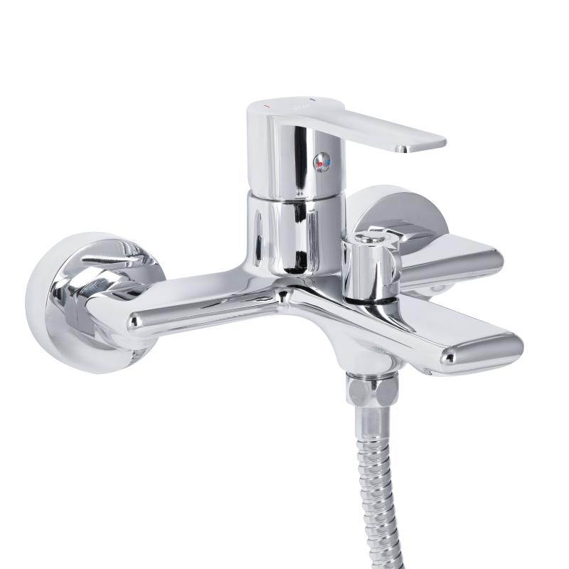 Змішувач для ванни Qtap Taurus (з душовим гарнітуром) QTTAU259CRM45661 Chrome — фото 3