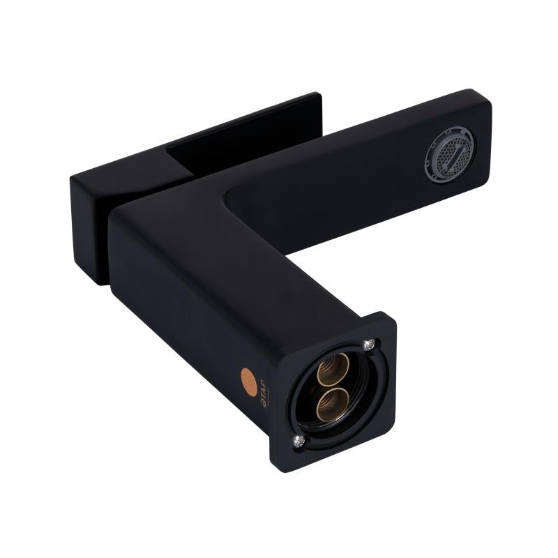 Змішувач для раковини Qtap Gemini QTGEM270BLM45674 Black Matt — фото 3