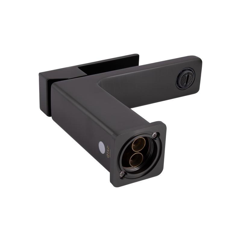 Змішувач для раковини Qtap Gemini QTGEM270GMB45676 Gunmetal Black PVD — фото 3