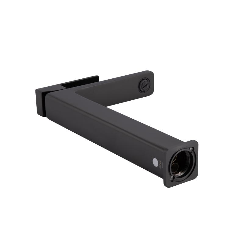Змішувач для раковини Qtap Gemini високий QTGEM269GMB45680 Gunmetal Black PVD — фото 3