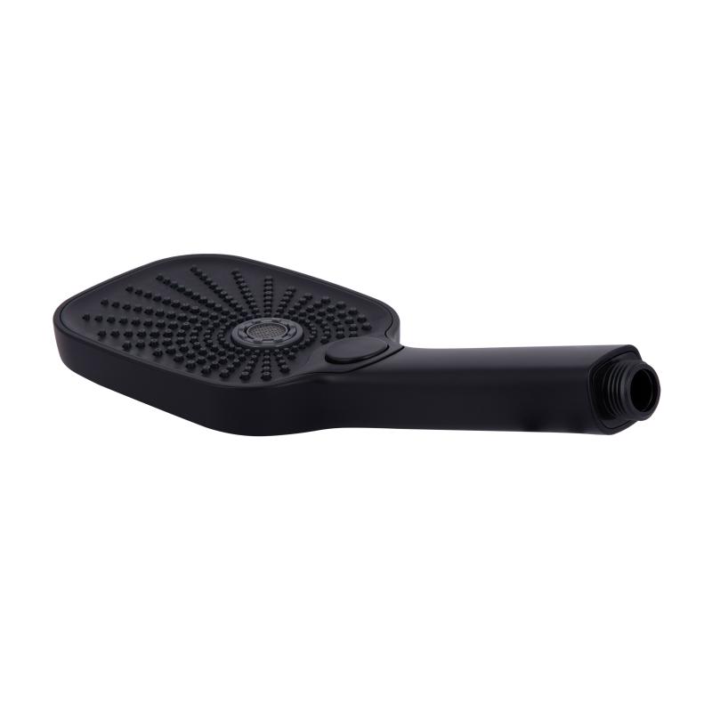 Змішувач для ванни Qtap Gemini (з душовим гарнітуром) QTGEM259BLM45682 Black Matt — фото 5