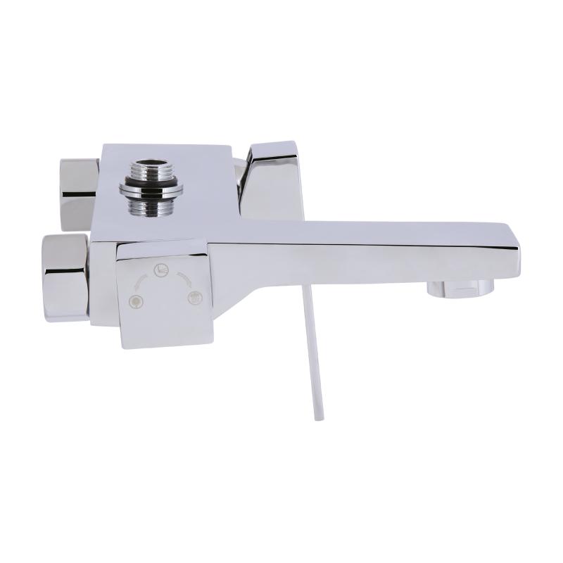 Душова система універсальна Qtap Gemini на три споживачі (з виливом) QTGEM111CRM45685 Chrome — фото 11