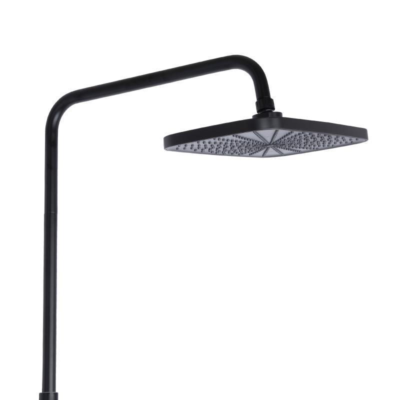 Душова система універсальна Qtap Gemini на три споживачі (з виливом) QTGEM111BLM45686 Black Matt — фото 5