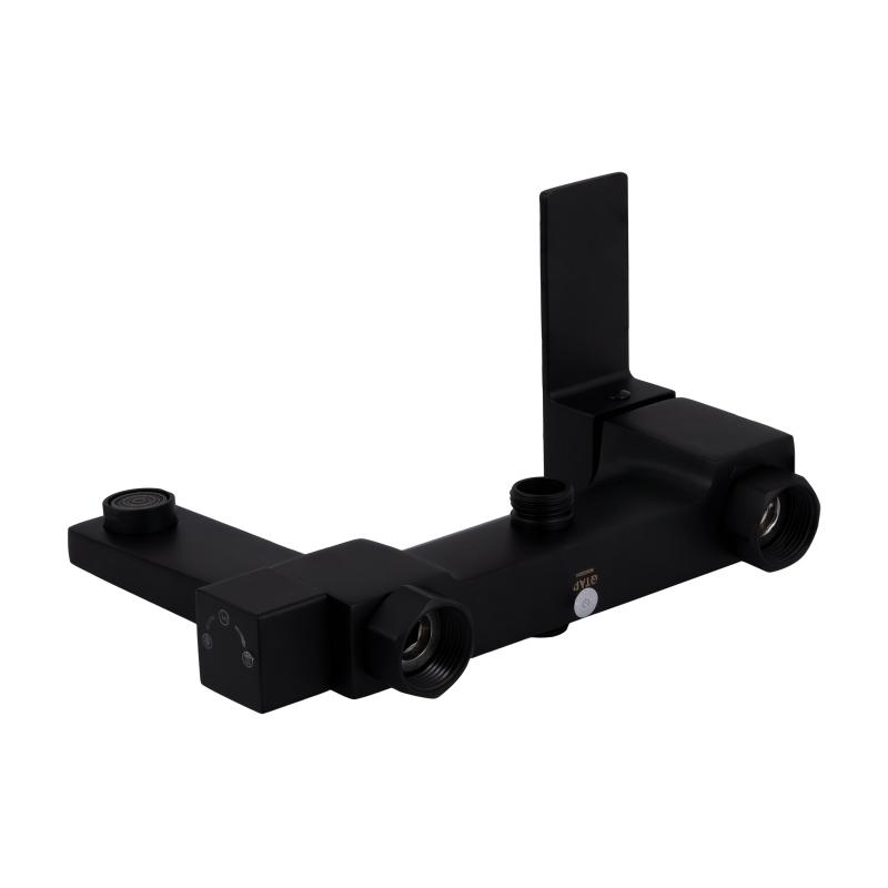 Душова система універсальна Qtap Gemini на три споживачі (з виливом) QTGEM111BLM45686 Black Matt — фото 7