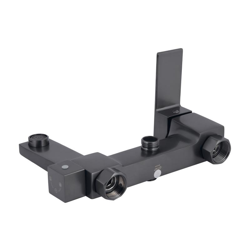 Душова система універсальна Qtap Gemini на три споживачі (з виливом) QTGEM111GMB45688 Gunmetal Black PVD — фото 7