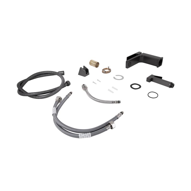 Змішувач для раковини Qtap Gemini (з гігієнічним душем) QTGEM272GMB45692 Gunmetal Black PVD — фото 7