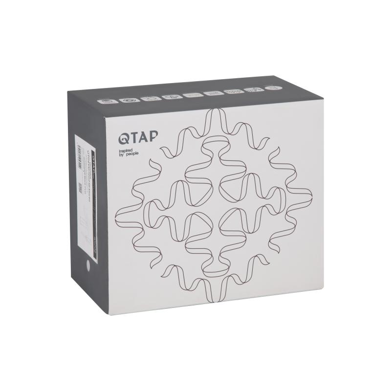 Змішувач для раковини Qtap Gemini (з гігієнічним душем) QTGEM272GMB45692 Gunmetal Black PVD — фото 8