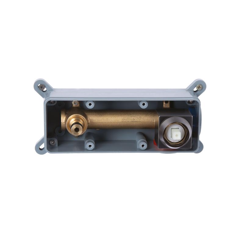 Змішувач для раковини Qtap Gemini прихованого монтажу QTGEM273GMB45695 Gunmetal Black PVD — фото 6