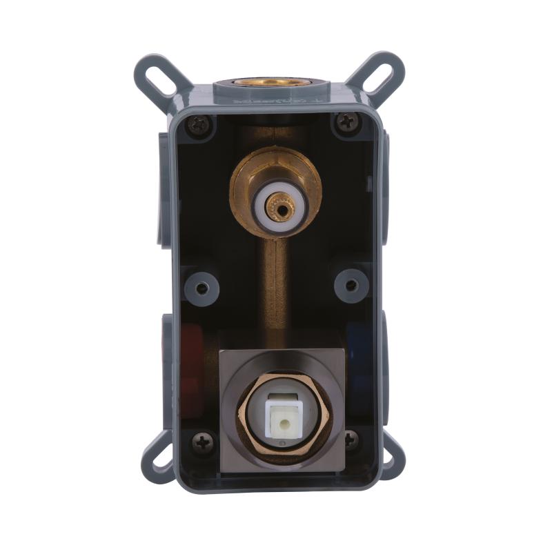 Душова система для душу Qtap Gemini прихованого монтажу на два споживачі QTGEM113GMB45698 Gunmetal Black PVD — фото 11