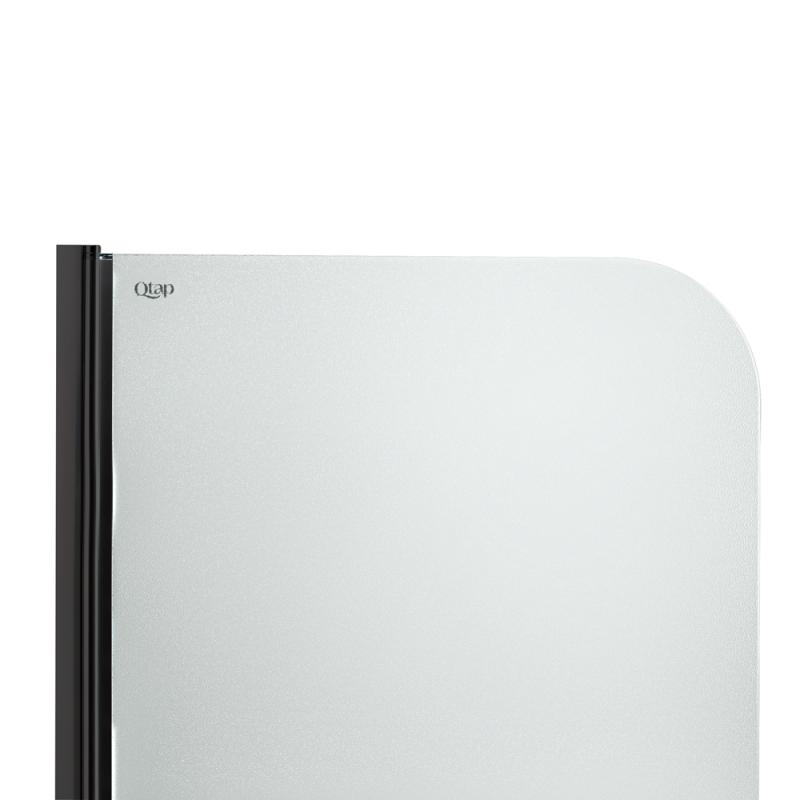 Штора на ванну Qtap Standard BLM407513APL скло Pear 6 мм, 75х140 см, ліва — фото 3