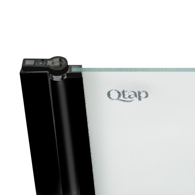 Штора на ванну Qtap Standard BLM407513APL скло Pear 6 мм, 75х140 см, ліва — фото 4