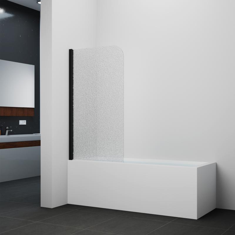 Штора на ванну Qtap Standard BLM407513APR скло Pear 6 мм, 75х140 см, права — фото 7