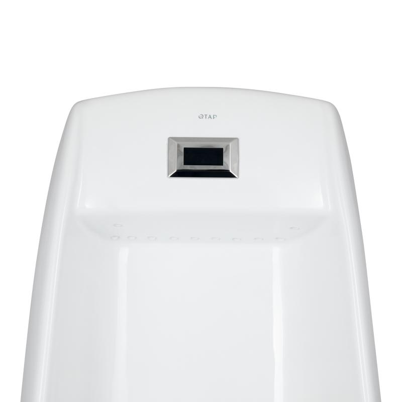 Пісуар підлоговий Qtap Scorpio з ІЧ-датчиком автоматичного змиву 440x360x995 White QT1488101HW — фото 5