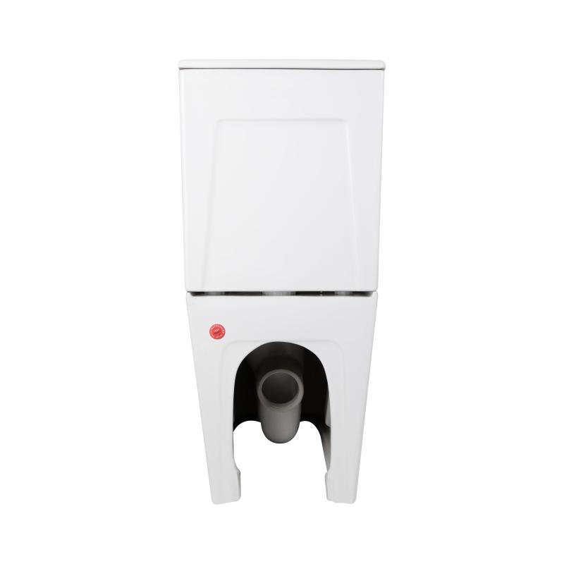 Унітаз підлоговий Qtap Tern Ultra Quiet безобідковий з сидінням Soft-Close QT17226003AW White — фото 7