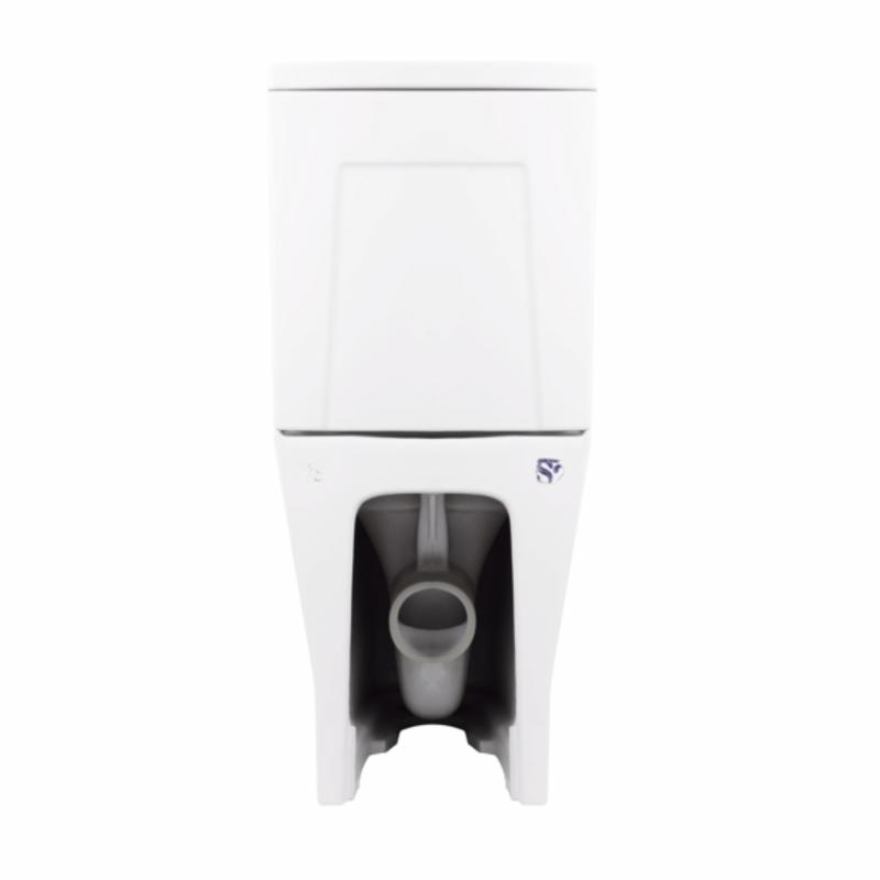 Унітаз-компакт Qtap Cardinal Ultra Quiet безободковий з сидінням Soft-close QT04222168AUQ3W — фото 7
