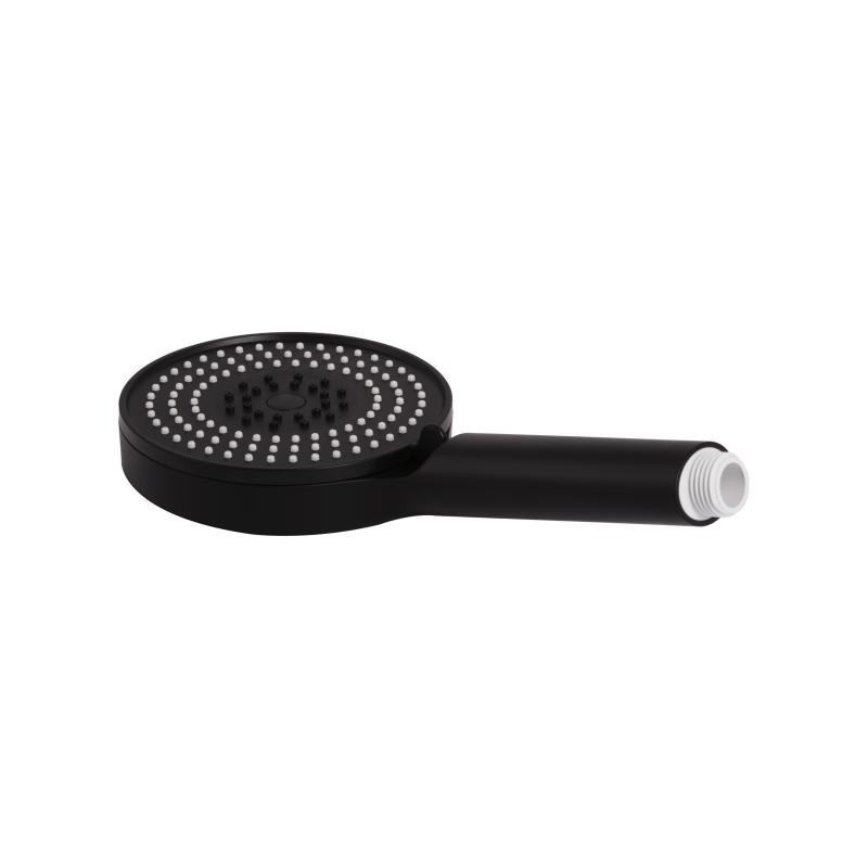 Лійка для ручного душу Qtap Rucni D 130 мм округла QTRUC125BLM45951 Black Matt — фото 3