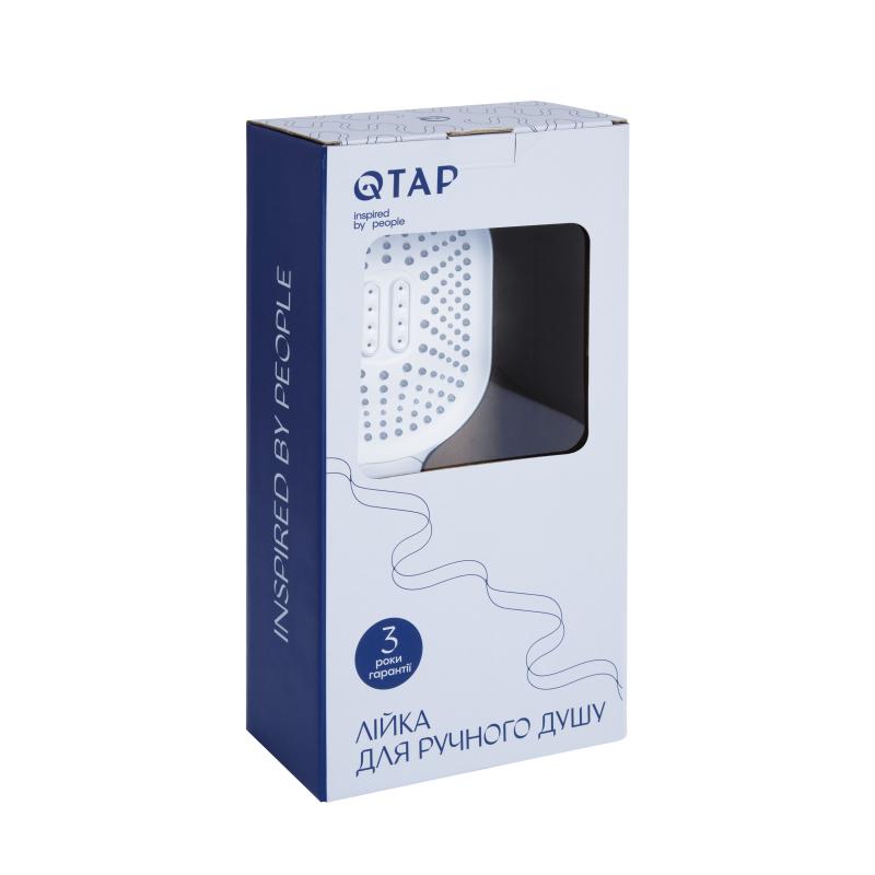 Лійка для ручного душу Qtap Rucni 140*110 мм QTRUC125CRM45960 Chrome — фото 4