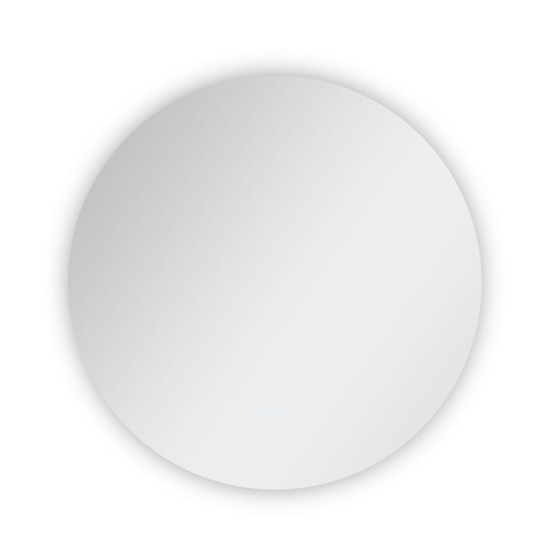 Дзеркало Qtap Taurus R800 з LED-підсвічуванням Touch, з антизапотіванням, з димером, рег. темп. кольору (3000-6500K) QT2478R807 — фото 4