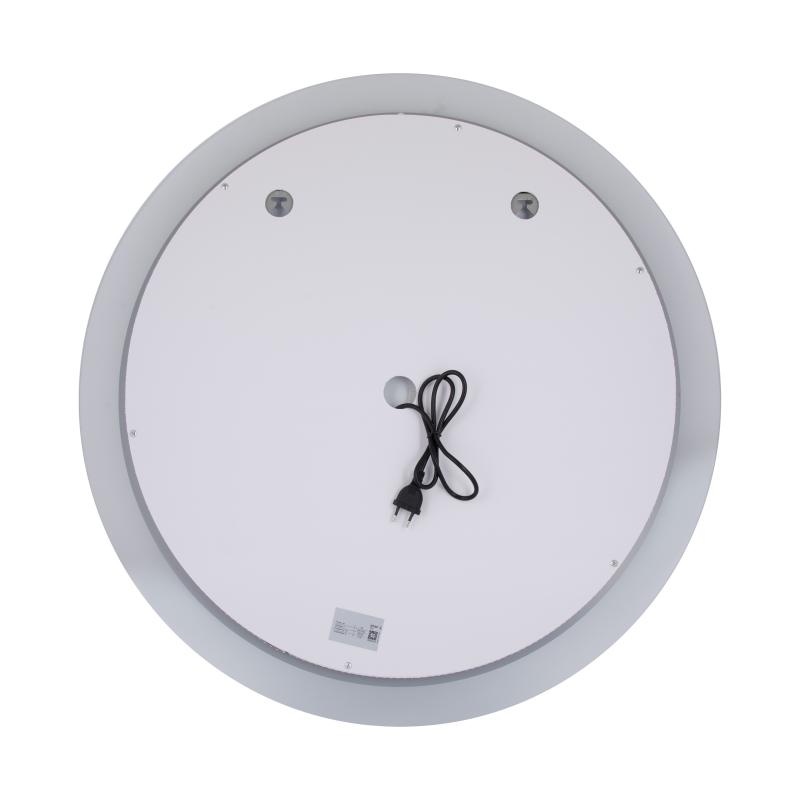 Дзеркало Qtap Taurus R800 з LED-підсвічуванням Touch, з антизапотіванням, з димером, рег. темп. кольору (3000-6500K) QT2478R807 — фото 7